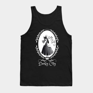 Derby City Collection: Belle of the Ball 7 (Black) Tank Top